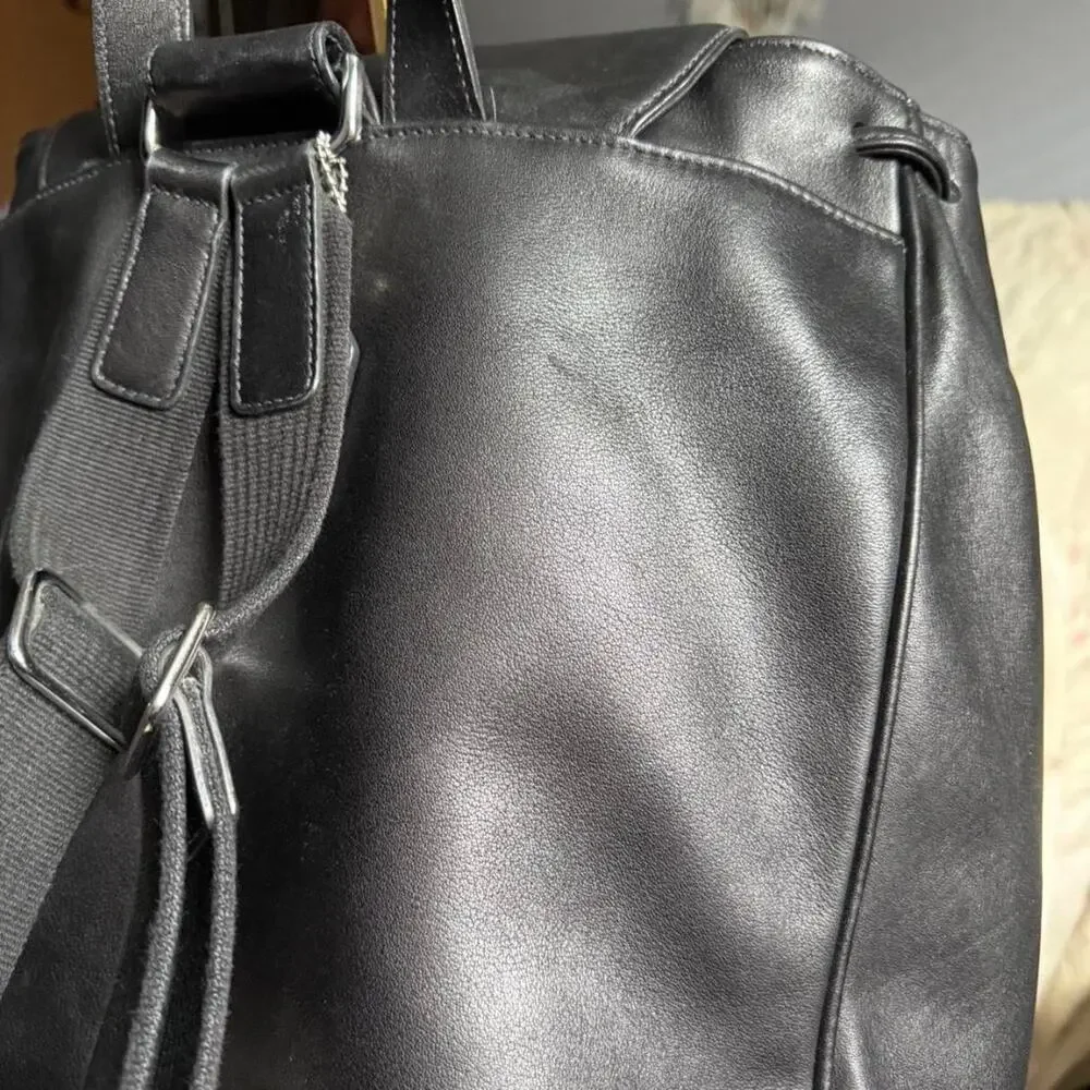 Vintage coach large classic drawstring
